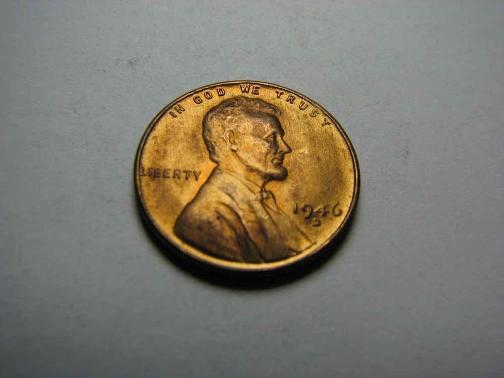 1946-D Lincoln Wheat Cent About Uncirculated