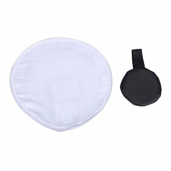 30CM Multifunctional Grey Card Diffuser Softbox 31cm For Flash White Balance