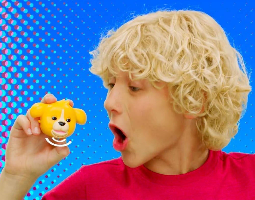 Mojimoto Monkey & Ice Cream Repeating Talk-Back Toy That Records & Repeats