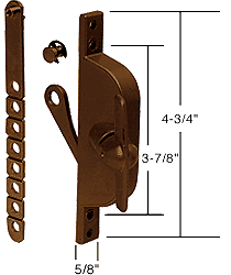 CRL H3547 Bronze Universal Louver "Break-Off" Window Operator