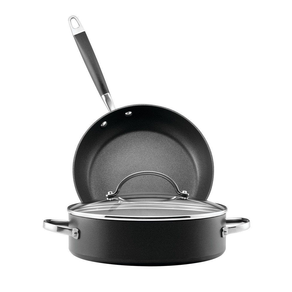 Anolon Advanced Hard-Anodized Nonstick BONUS GWP 3-Piece Cookware Set NEW
