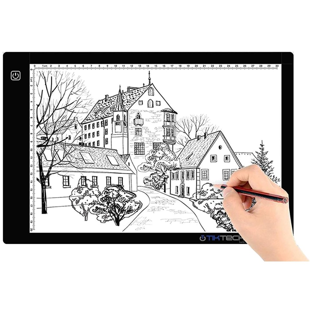 Versatile A4 USB-Powered LED Light Box for Art, Stenciling & Animation