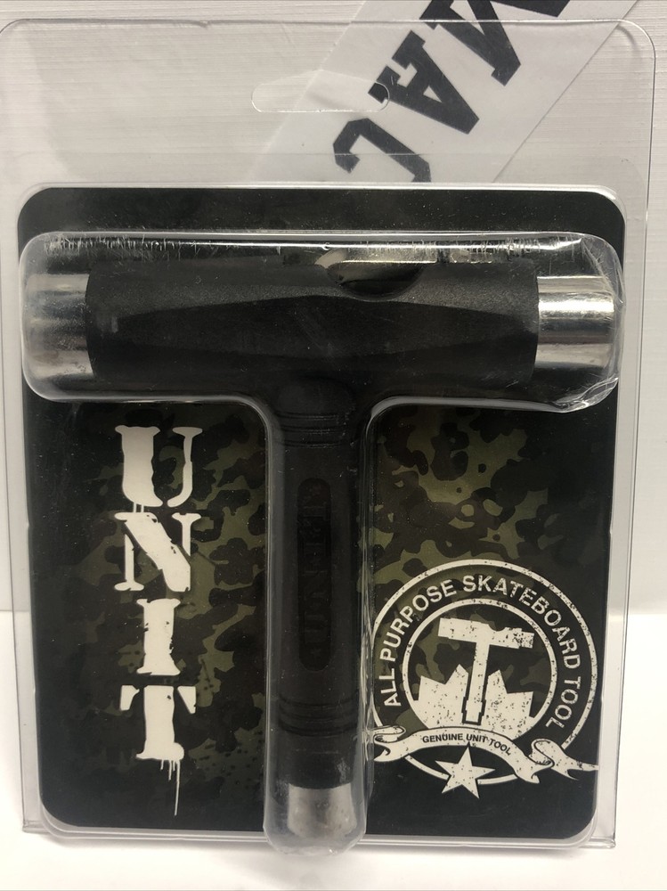 UNIT Multi-Functional All Purpose Skate Skateboard Tool - BLACK-4 in 1