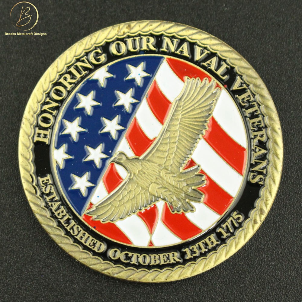 Honoring Our Naval Veterans Challenge Coin