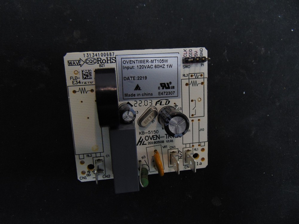 Frigidaire Gas Range FFGH2422US Display Control Board 13134100687