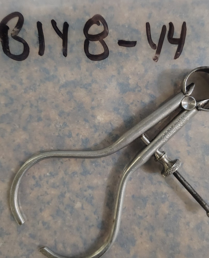 🗽 VINTAGE STARRETT 4" OD CALIPER