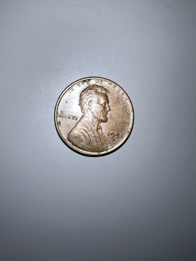 1951 Wheat Penny *Rare* No Mint Mark