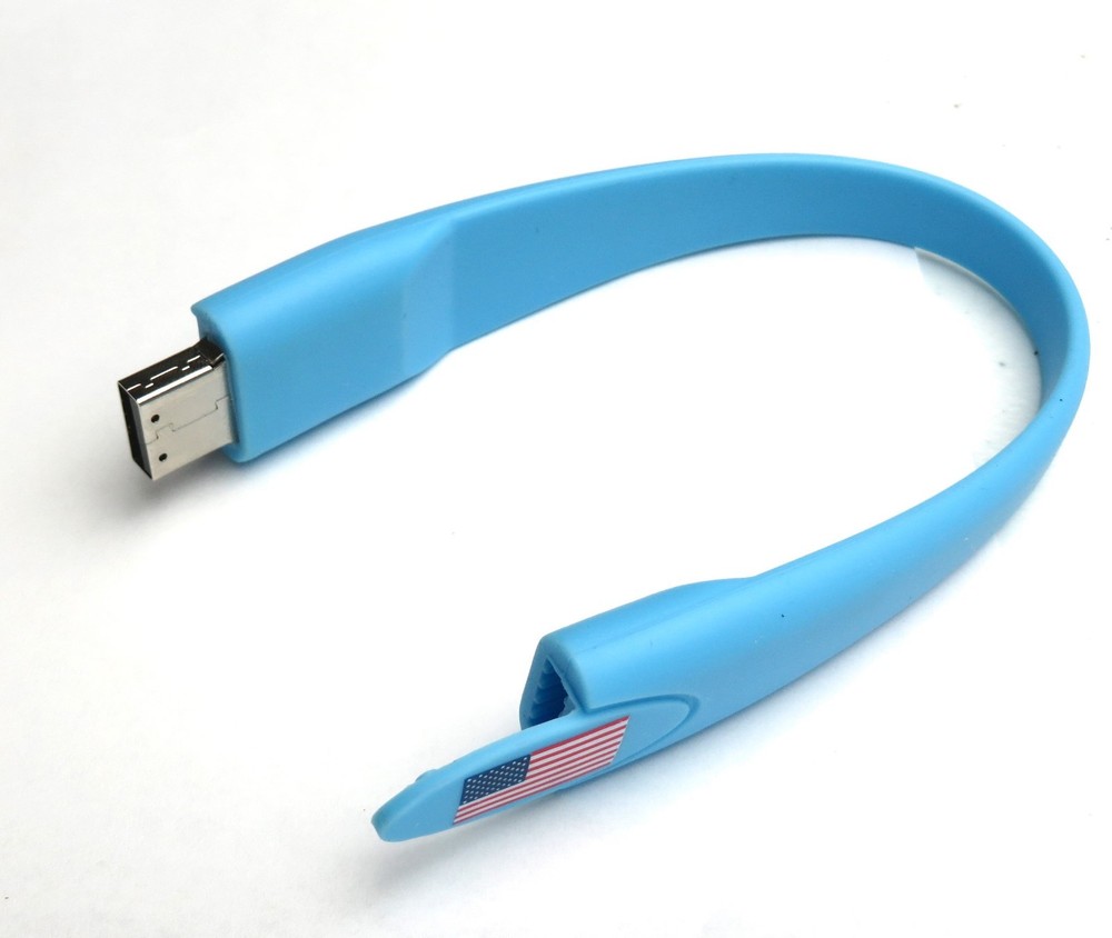 4 GB USB Flash Drive Flag Blue