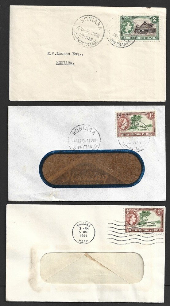 Solomon Islands 1961-69 covers (24)