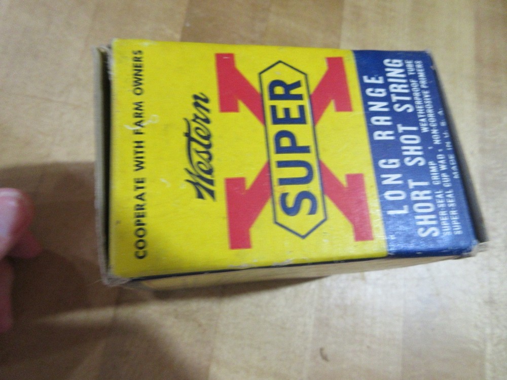 Empty Ammo Box Western Super X 16 ga (dl)