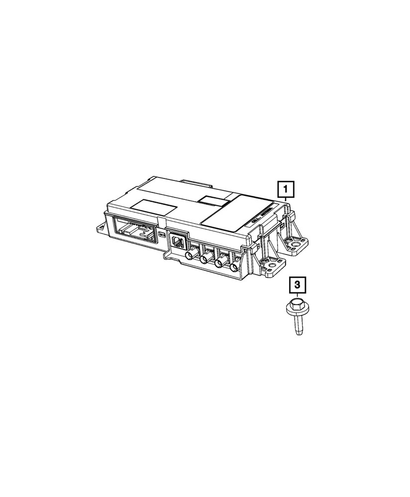 Genuine Mopar Telematics Module 68633963AA