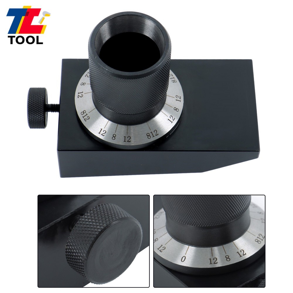 Efficient End Mill Sharpener With 5C Collet & Angle Grind Fixture