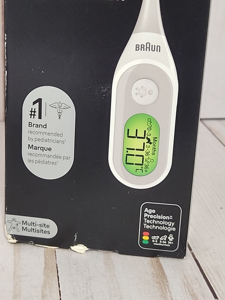 Braun PRT2000CA Digital Thermometer – Age Precision™ 8-Second Accurate Reading