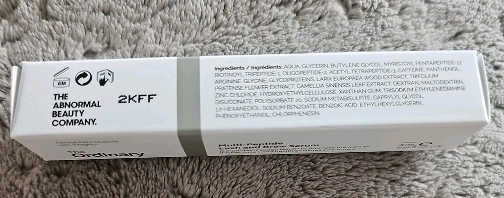 The Ordinary Multi-Peptide Lash and Brow Serum NEW IN BOX!