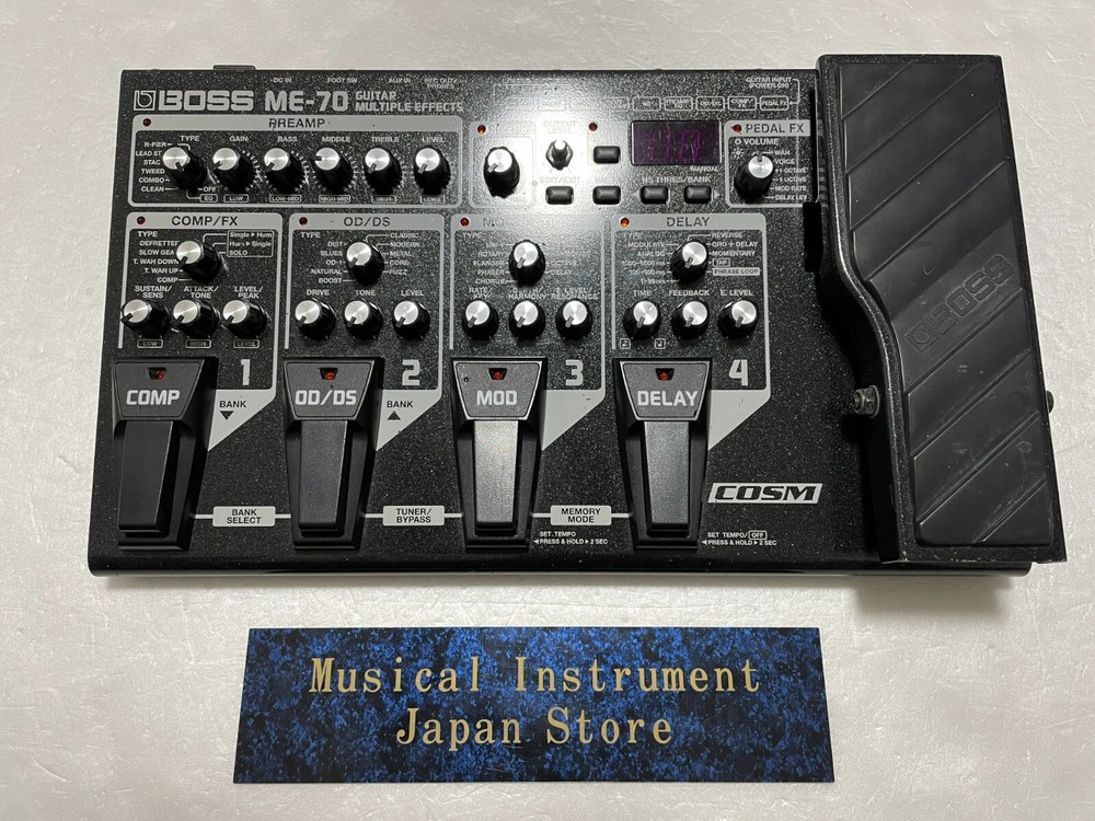 Boss ME-70 Guitar Multiple Effect Pedal Processor Used from Japan