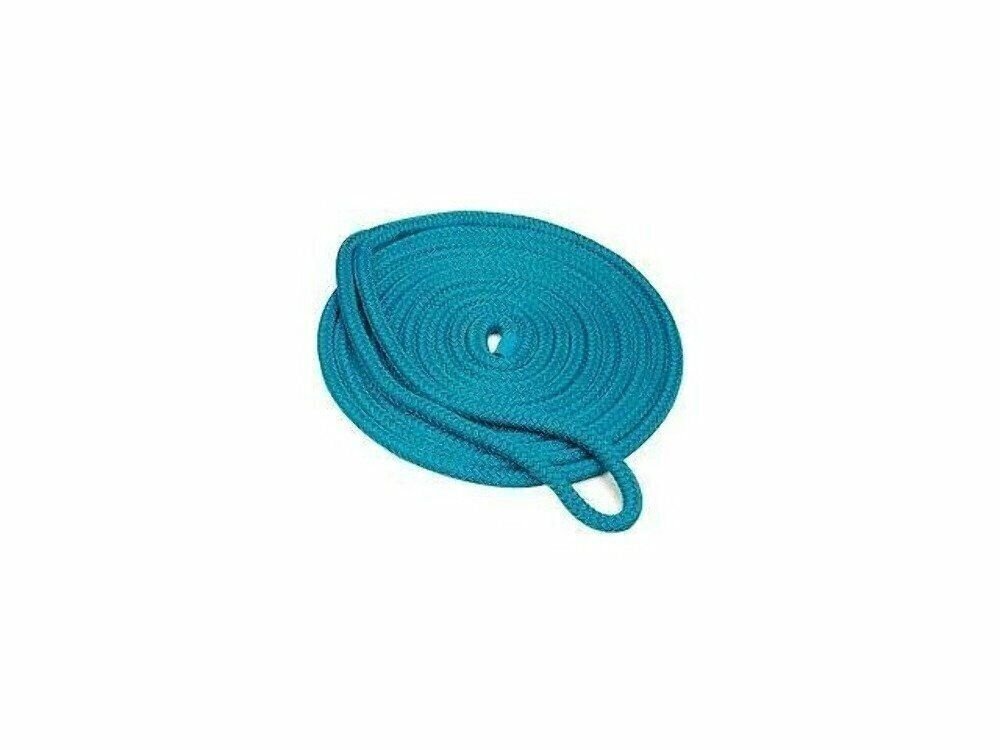 Seachoice Double - braid Dock Line Teal, 1/2" X 15'