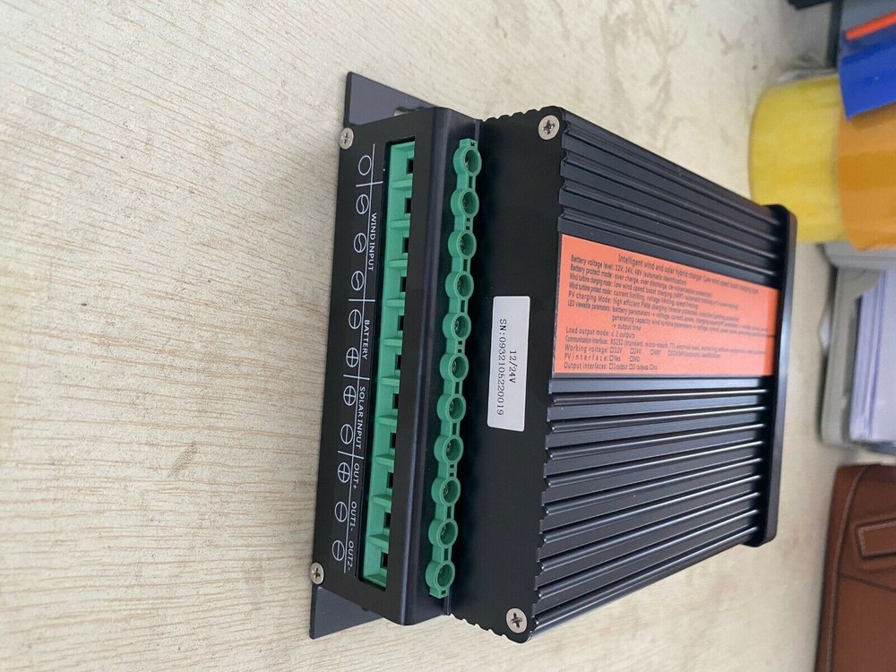 1400W Off Grid Solar Wind Turbines MPPT Charge Controller 12V Boost Regulator