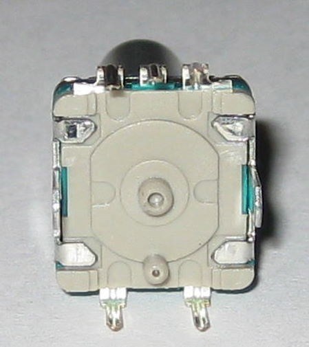 5 X Alps Rotary Encoder w/ Momentary Switch - 30 Detent / 360 Degrees - PC Board