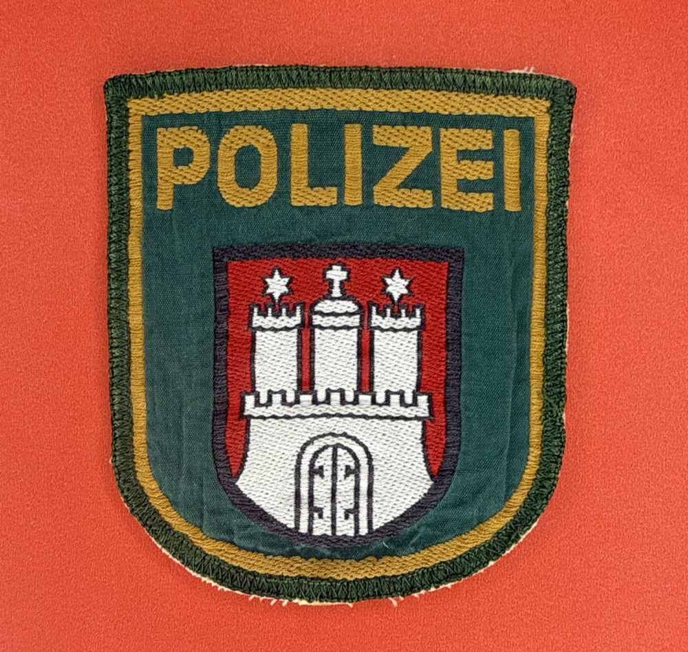 Hamburg Germany Police Polizei Patch from