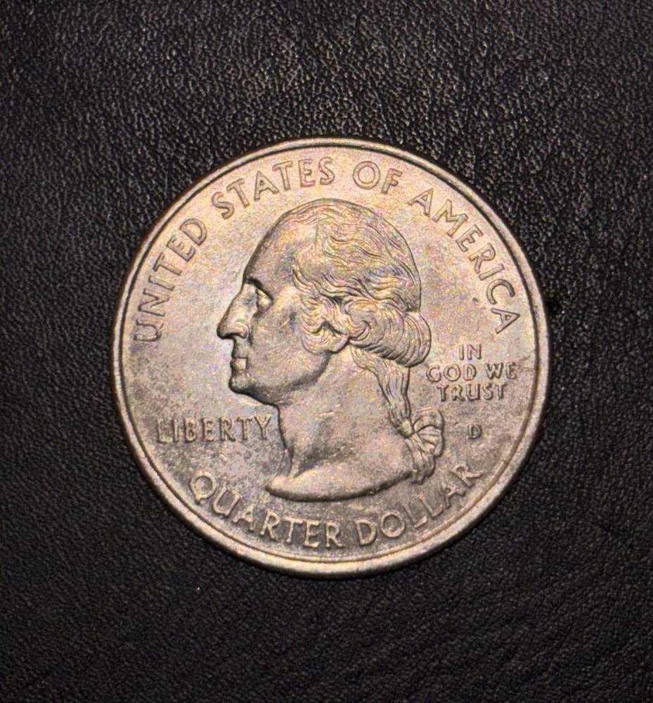 1999 D Connecticut State Quarter (DDR) ERROR COIN