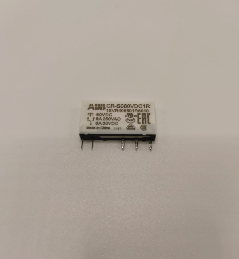 1PC New ABB Plug-in type interface relay CR-S060VDC1R #LL