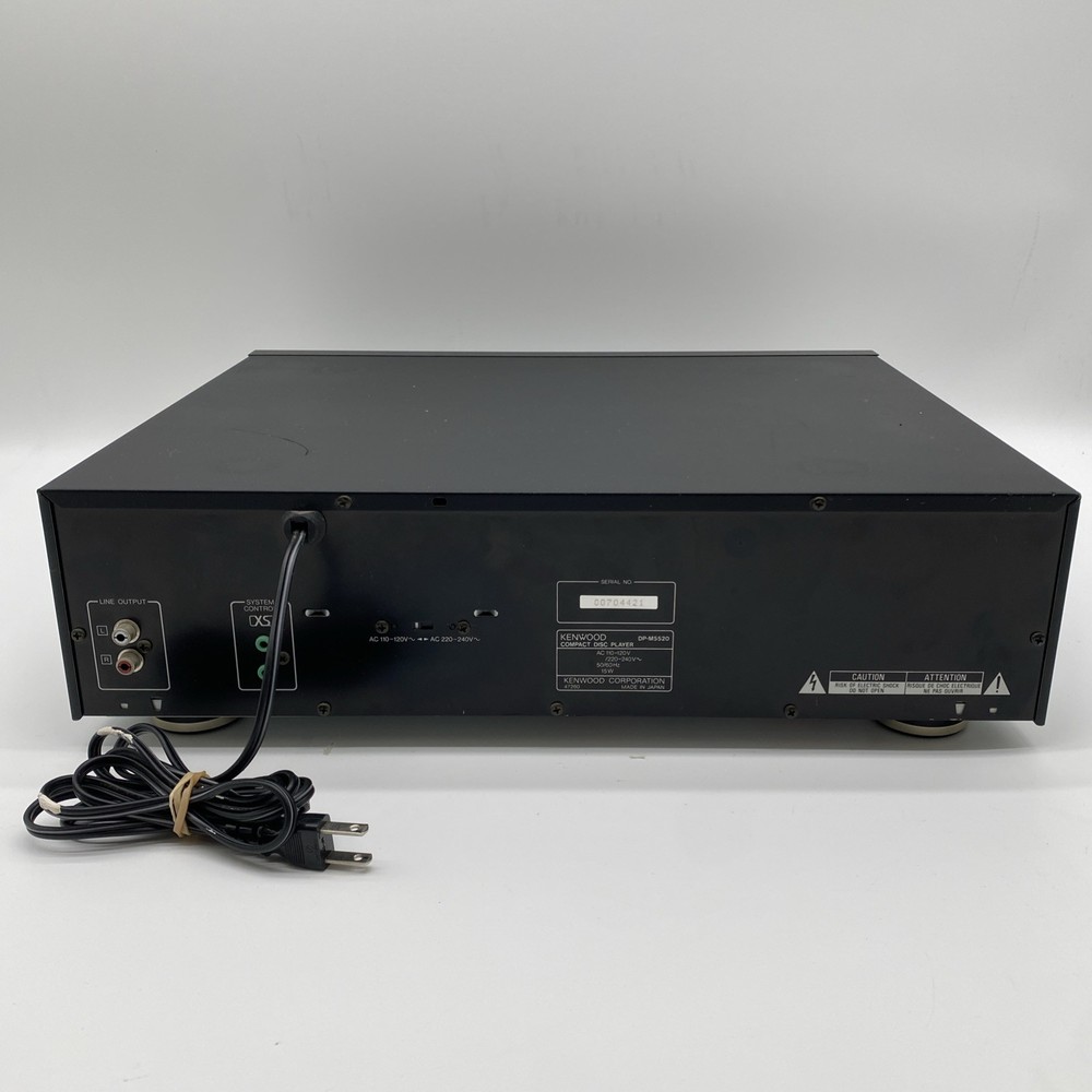 Kenwood DP-M5520 Multi CD Compact Disc Player Changer JAPAN -TESTED Working