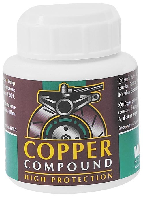 Motorex 301806 Copper Anti-Seize Paste - Jar W/Brush 100g.