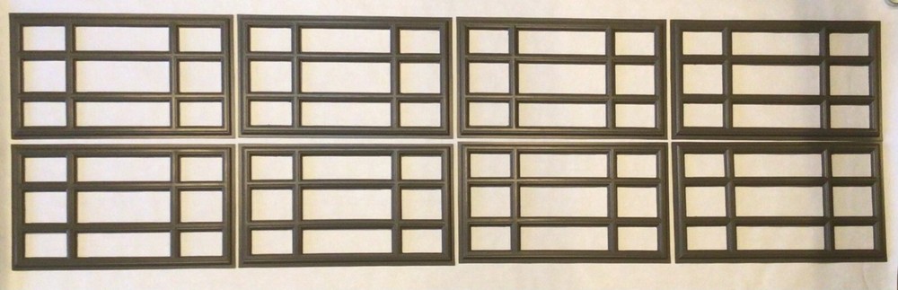 8 Amarr Prairie Replacement Inserts for Short Panel Amarr Garage Doors Terratone