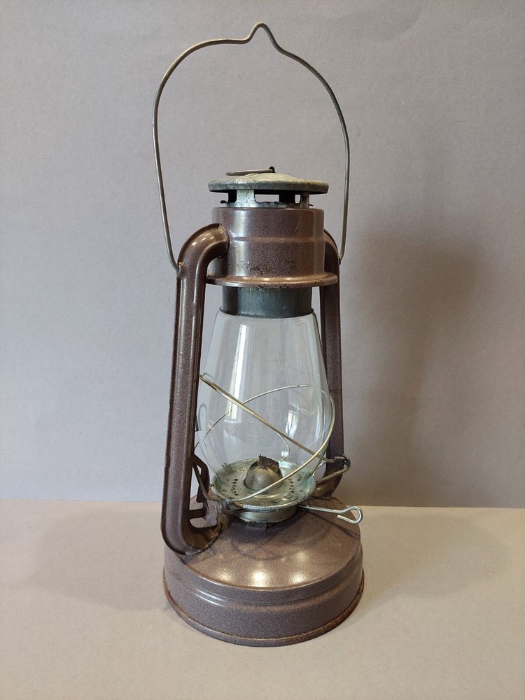 Soviet Vintage Kerosene Lamp. USSR original. Soviet Union ОТК 11