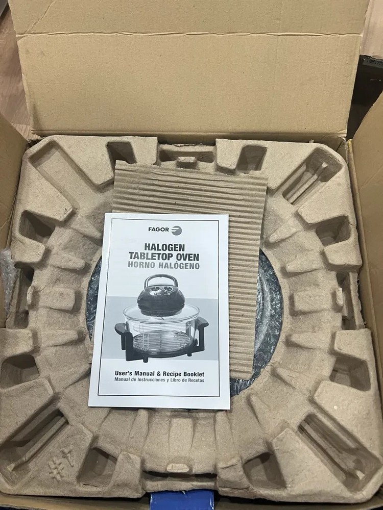 Fagor 12 Quart Halogen Tabletop Oven - New In Box
