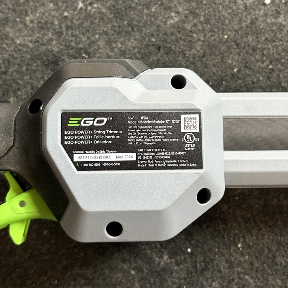 EGO POWER+ ST1620T 16" String Trimmer Kit (INCLUDES BATTERY & CHARGER)