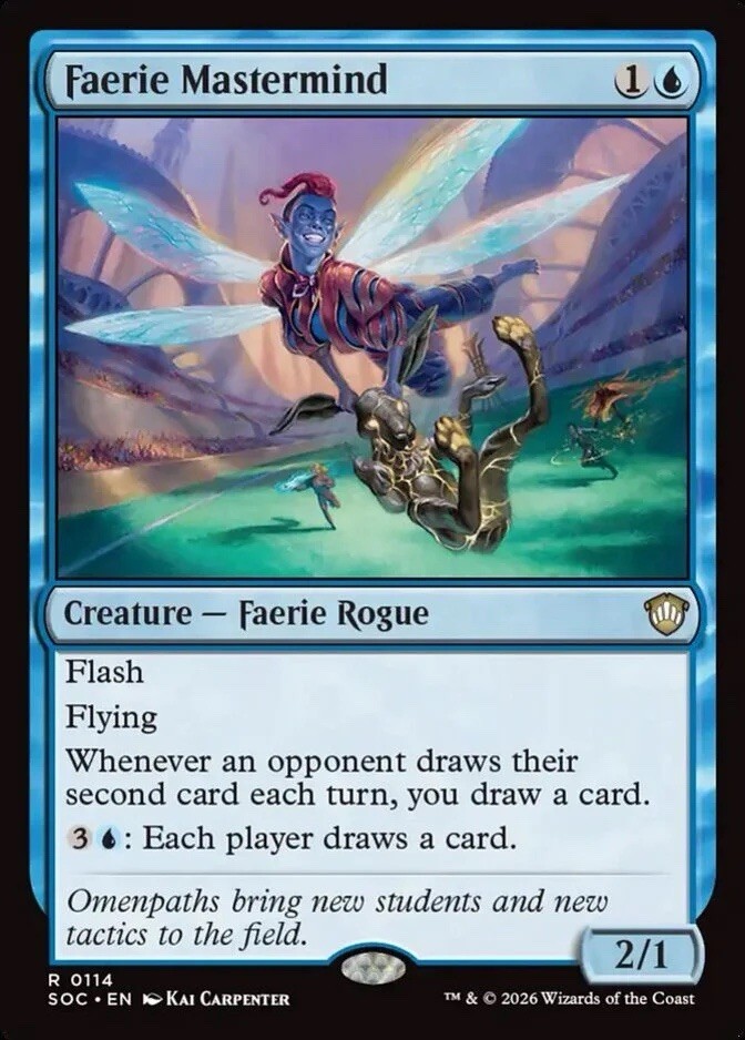 Secrets of Strixhaven Commander - Faerie Mastermind (0114)