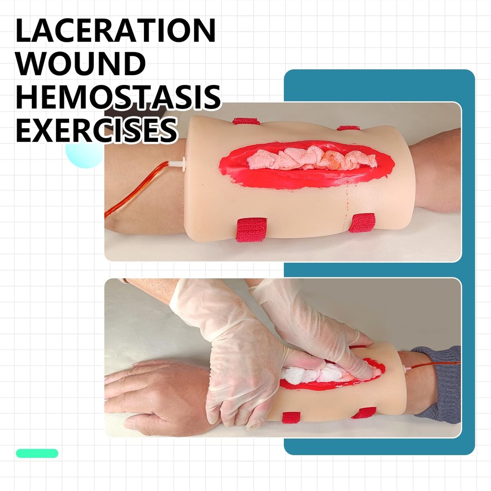 2Pcs Wound Packing Task Trainer, Bleed Control Tourniquet Basic...