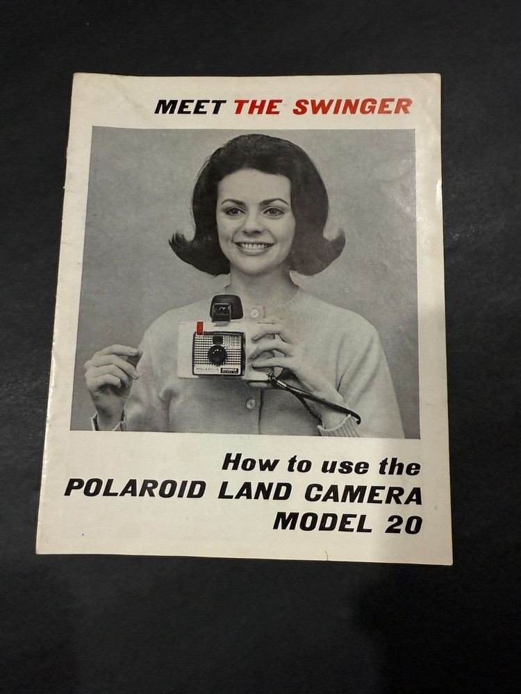 Polaroid Camera Model 20 Operating Instruction Manual