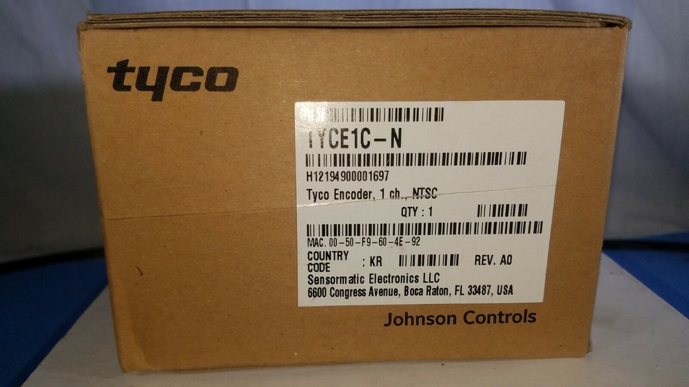 Tyco TYCE1-N 1 Channel HD Encoder