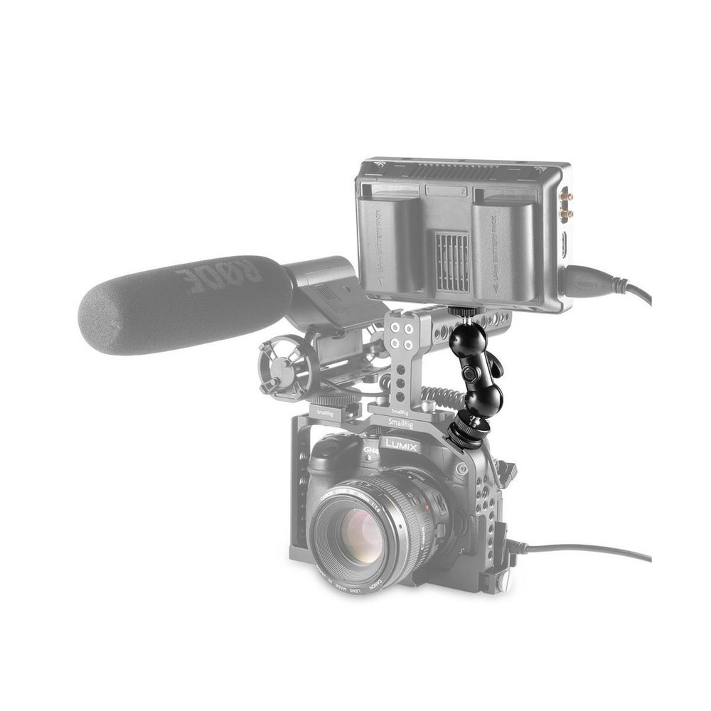 SmallRig 2x Multi-Function Double End BallHead w/Cold Shoe Mount and Thumb Screw