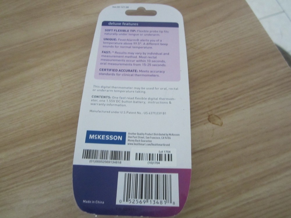 HEALTH MART FAST READ THERMOMETER