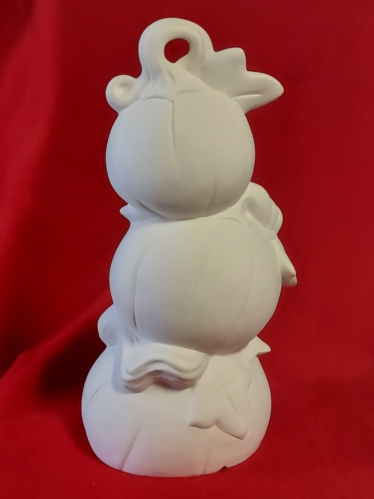 Ceramic Bisque~~ Ready to Paint~~~ "Jack the Pumpkin Stack" electric included