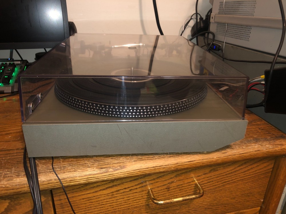 Working Vintage Technics SL-23 Turntable, New Belt