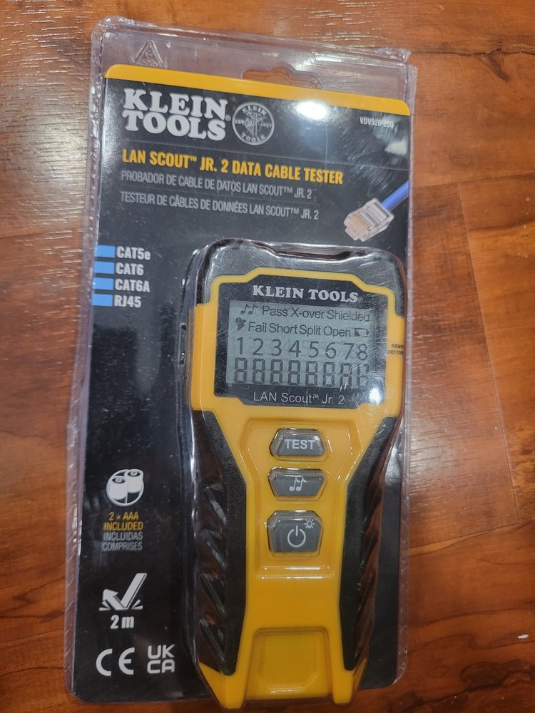 Klein Tools LAN Scout Jr. 2 Data Cable Tester  VDV526-200