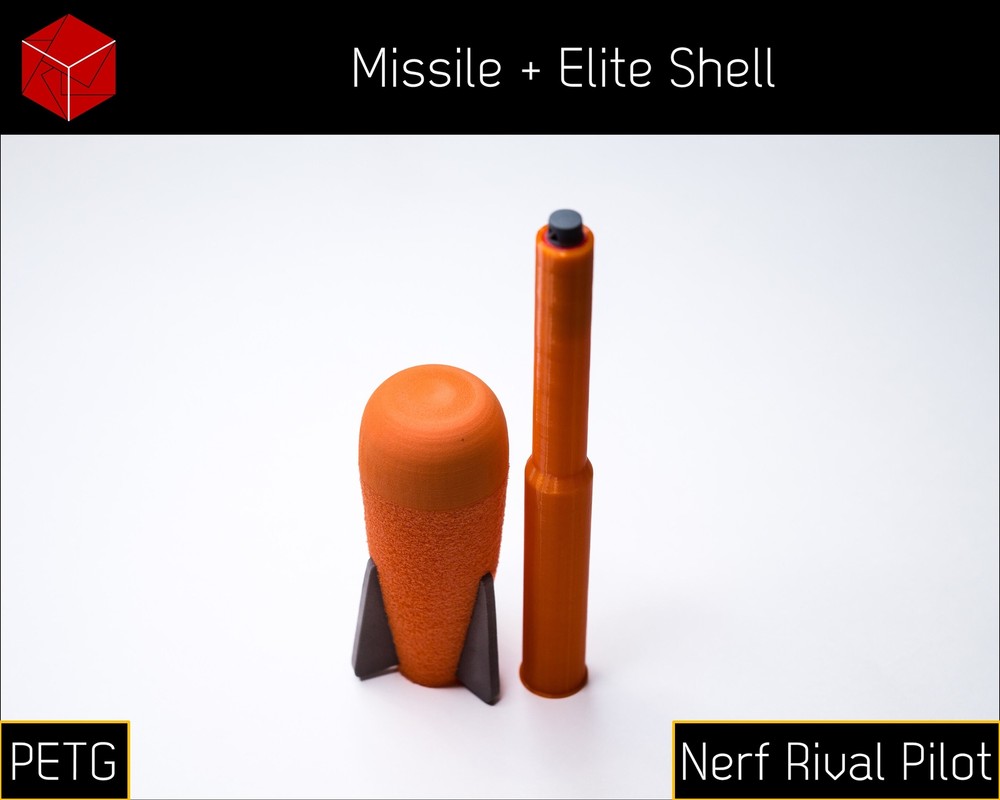 Ammo Adapter Shells (PETG) for Nerf Rival Pilot