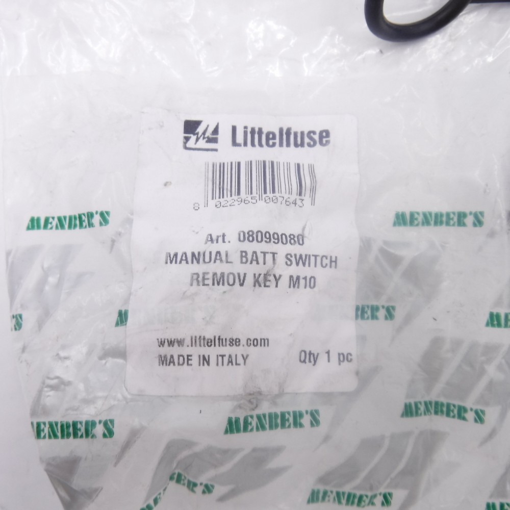 Littlefuse Manual Battery Switch w/Removal Key 150A 08099080