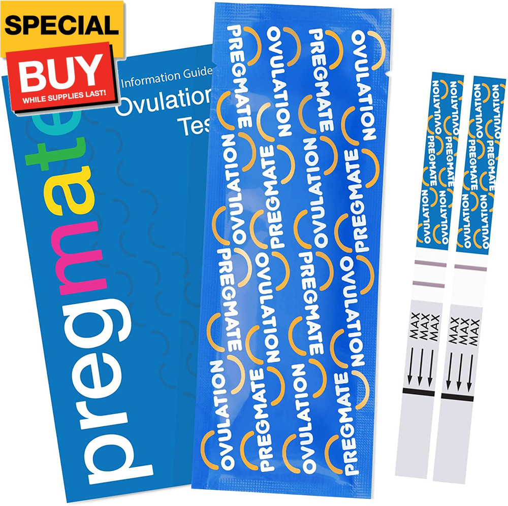 50 Ovulation and 20 Pregnancy Test Strips Predictor Kit