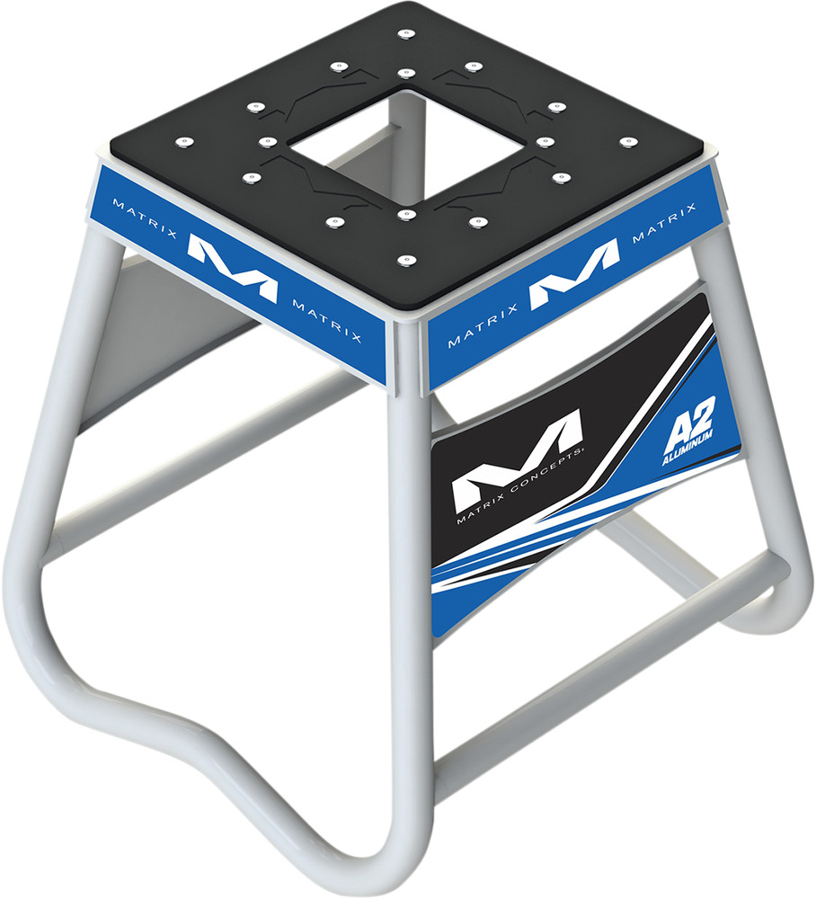 MATRIX CONCEPTS,LLC A2 Stand - Aluminum - Blue/White A2 103