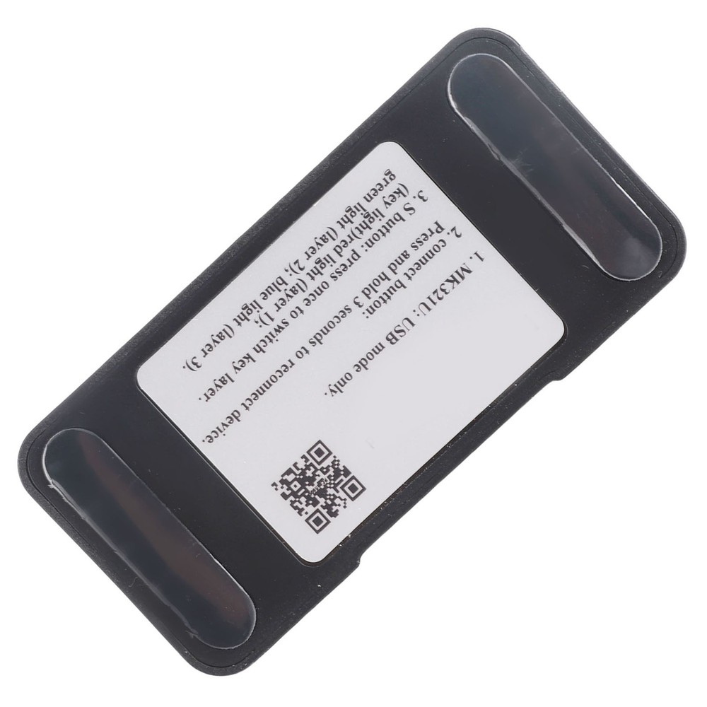 Black 3 Key Keypad RGB Backlit 3 Keys USB Interface Mini Mechanical Program