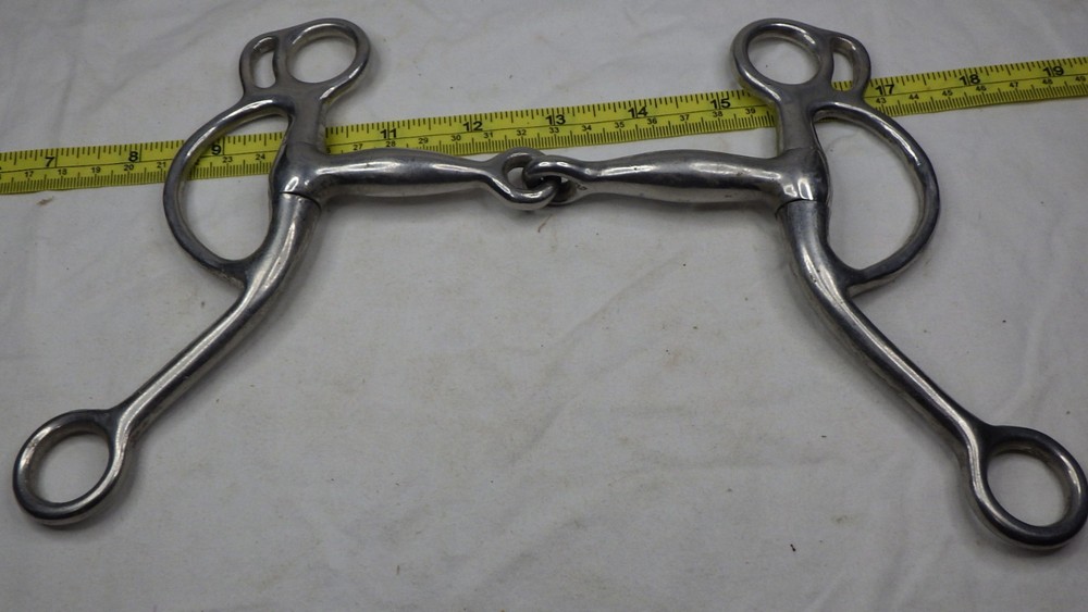 Vintage Western Horse Bit Stainless Training Snaffle