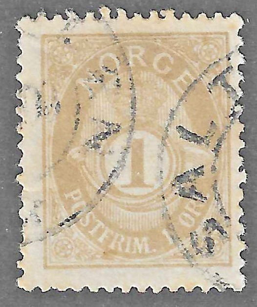 Norway (1893)  - Scott # 36,    Used