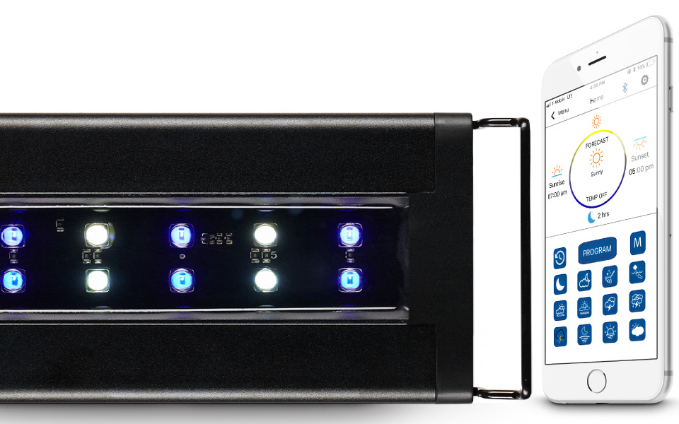 Current Usa Orbit Marine IC  Led Fixture 18" - 72" Models, Bluetooth