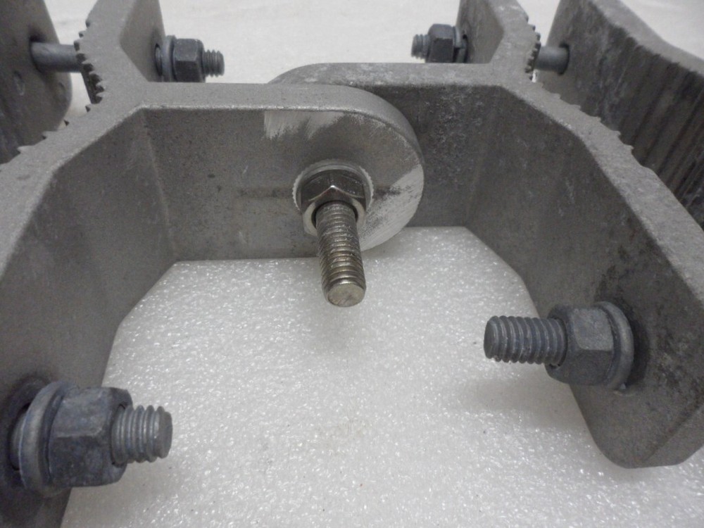 2- M-TOW-D Double Pipe to Pipe Standoff Tower Mounts