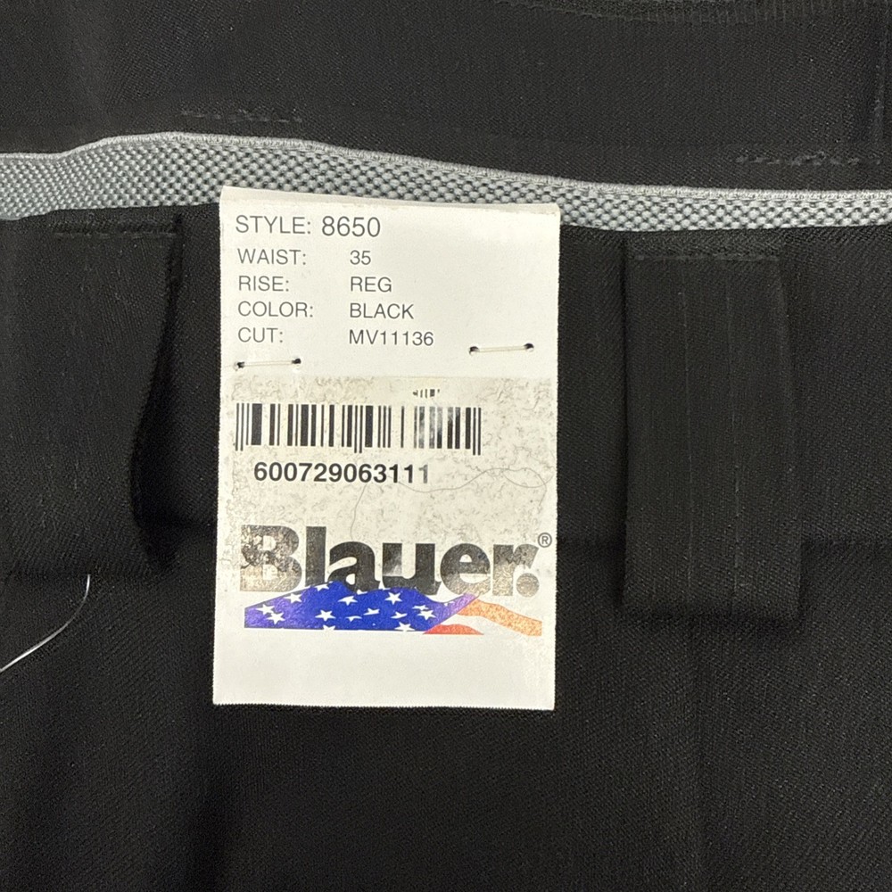 Blauer 8650 4-PKT Polyester Trouser Black 35 Regular